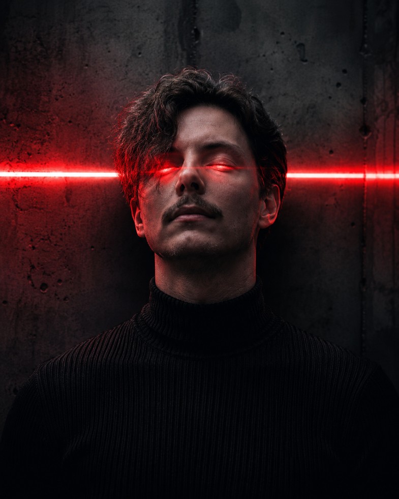 Cyberpunk Red Laser AI Prompt
