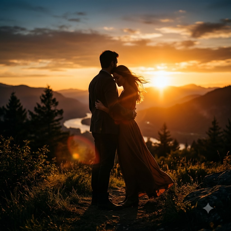 Golden Hour Silhouette