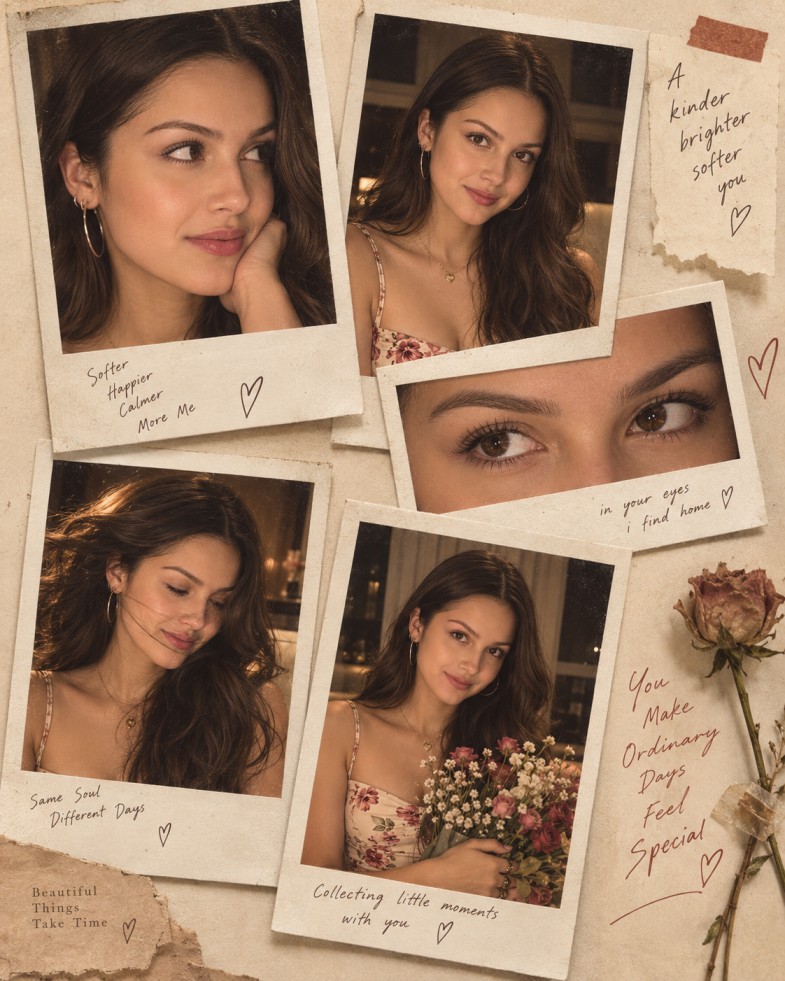 4. Polaroid Wall Romance Poster