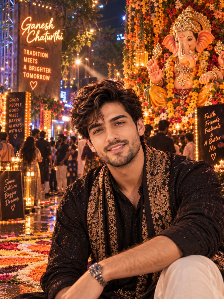 5. Modern Gen-Z Ganesh Chaturthi