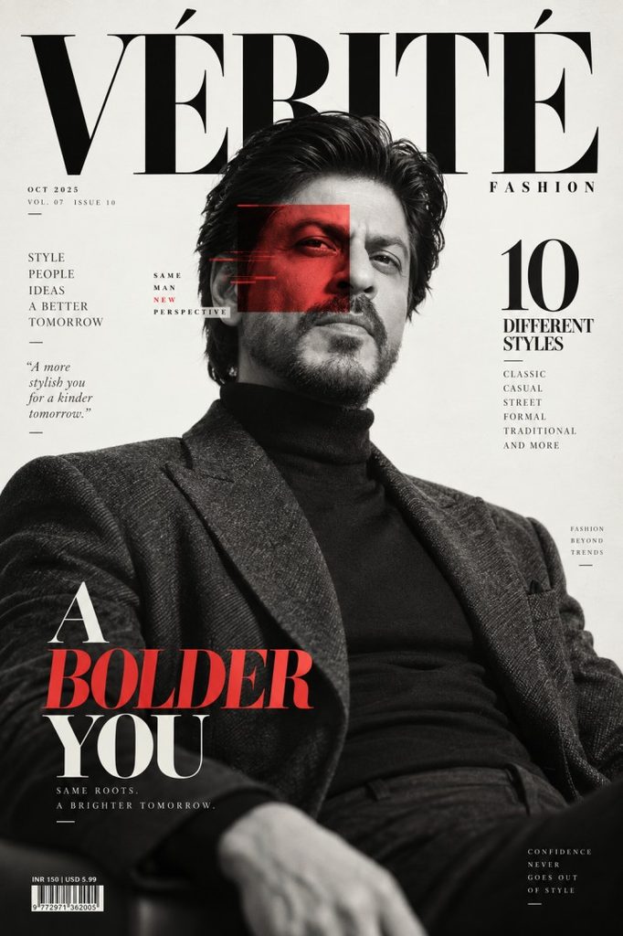 1. High-Fashion Magazine Cover